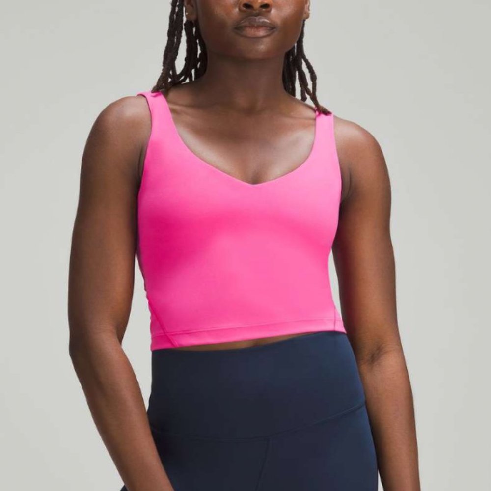 lululemon Align Tank Top - Sonic Pink Size 14